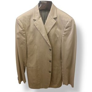 Johnston & Murphy Beige Blazer Size Medium
